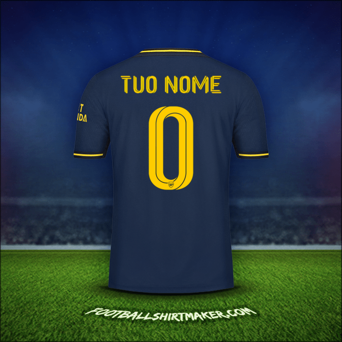 Maglia Arsenal Cup 2019/20 Terza -  tuo nome - 0