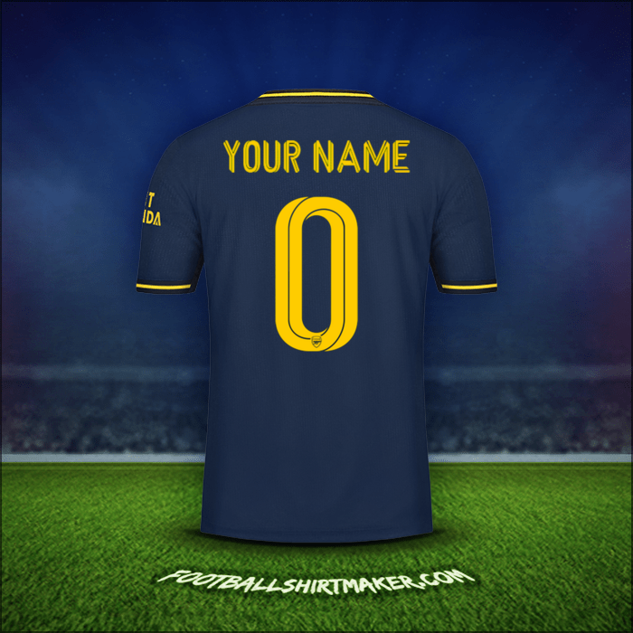 Shirt Arsenal Cup 2019/20 Third -  your name - 0