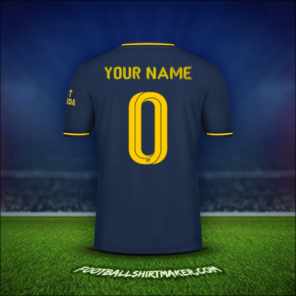 Shirt Arsenal Cup 2019/20 Third -  your name - 0