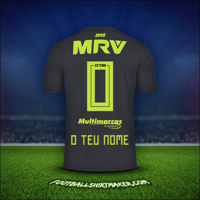 Camisola Flamengo 2019 Terceira -  o teu nome - 0