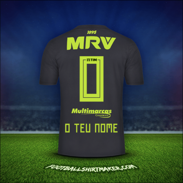 Camisola Flamengo 2019 Terceira -  o teu nome - 0