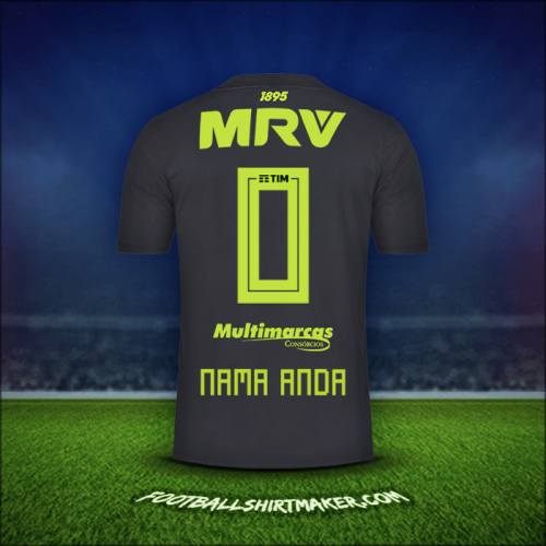 Jersey Flamengo 2019 Ketiga -  nama anda - 0