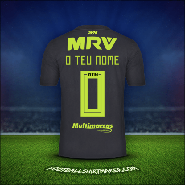 Camisola Flamengo Libertadores 2019 Terceira -  o teu nome - 0