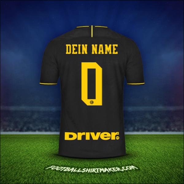 Trikot Inter 2019/20 Dritte -  dein name - 0