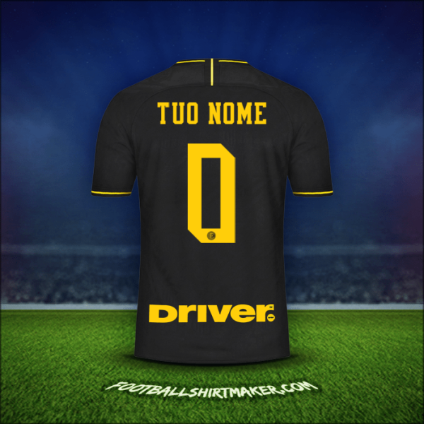 Maglia Inter 2019/20 Terza -  tuo nome - 0