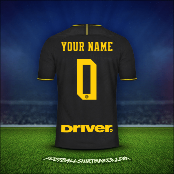 Jersey Inter 2019/20 Third -  your name - 0
