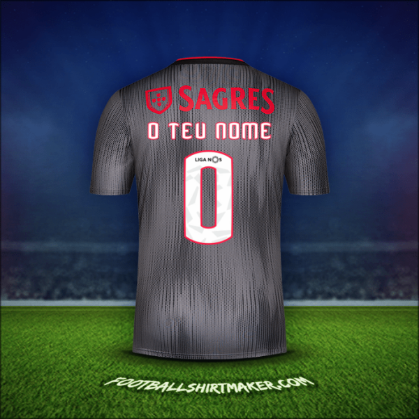 Camisola SL Benfica 2019/20 Alternativa -  o teu nome - 0