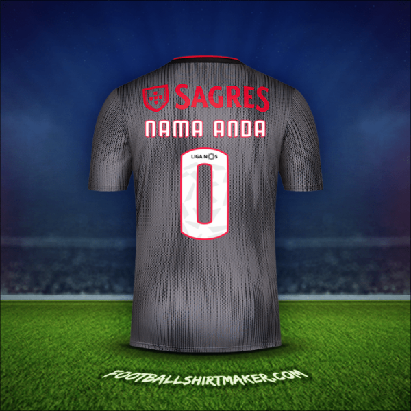 Jersey SL Benfica 2019/20 Alternatif -  nama anda - 0