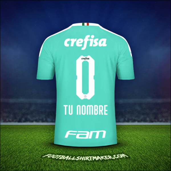 Jersey Palmeiras 2019 Tercera -  tu nombre - 0