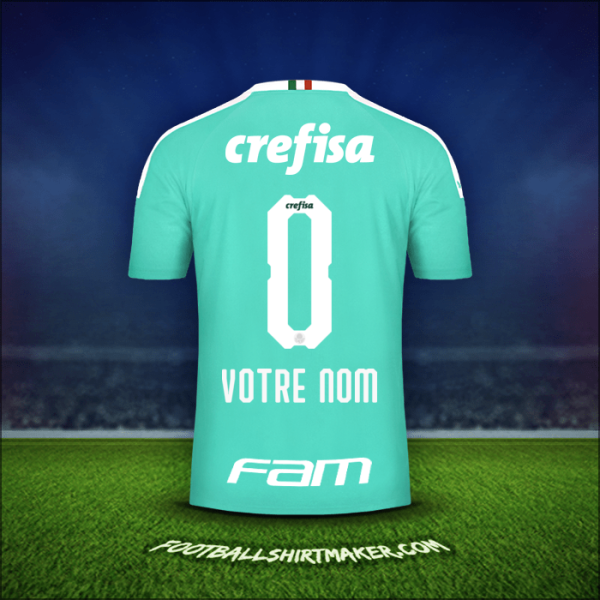 Maillot Palmeiras 2019 Troisième -  votre nom - 0