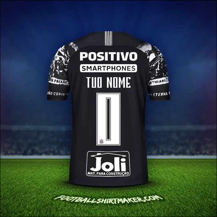 Maglia Corinthians 2019/20 Terza -  tuo nome - 0