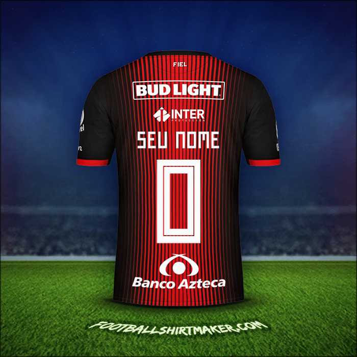 Camisa Atlas 2019/20 -  seu nome - 0