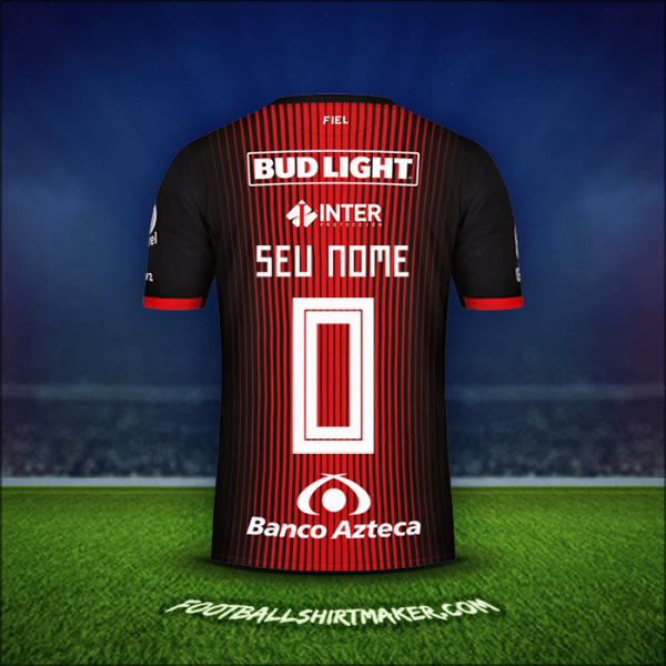Camisa Atlas 2019/20 -  seu nome - 0