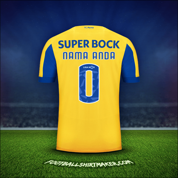Jersey FC Porto 2019/20 Alternatif -  nama anda - 0