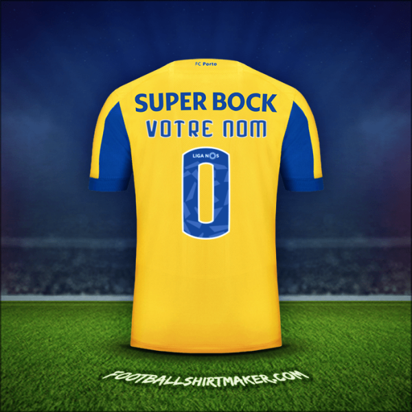 Maillot FC Porto 2019/20 Extérieur -  votre nom - 0