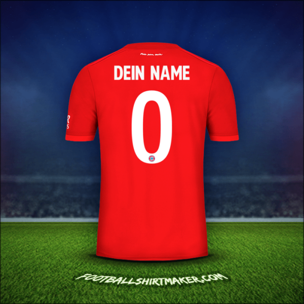 Trikot FC Bayern Munchen Cup 2019/20 -  dein name - 0