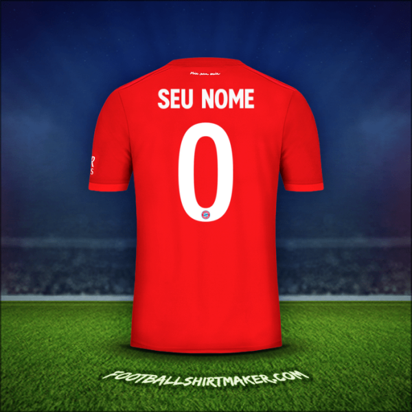 Camisa FC Bayern Munchen Cup 2019/20 -  seu nome - 0