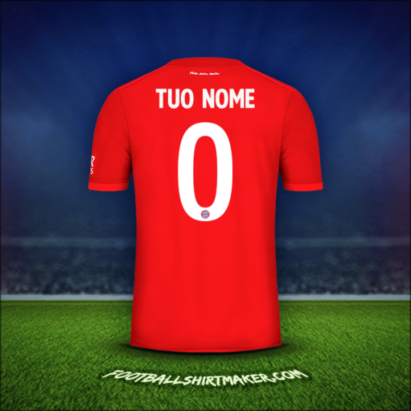 Maglia FC Bayern Munchen Cup 2019/20 -  tuo nome - 0