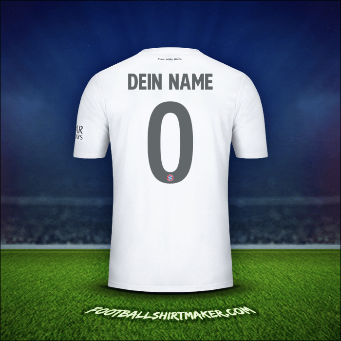 Trikot FC Bayern Munchen Cup 2019/20 Auswärts -  dein name - 0