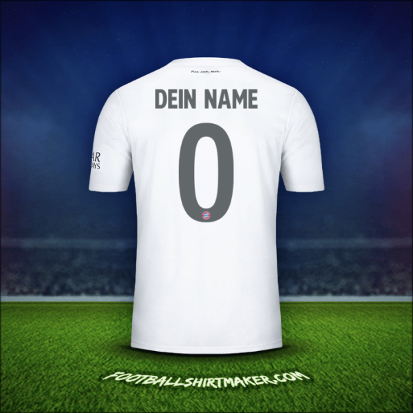 Trikot FC Bayern Munchen Cup 2019/20 Auswärts -  dein name - 0