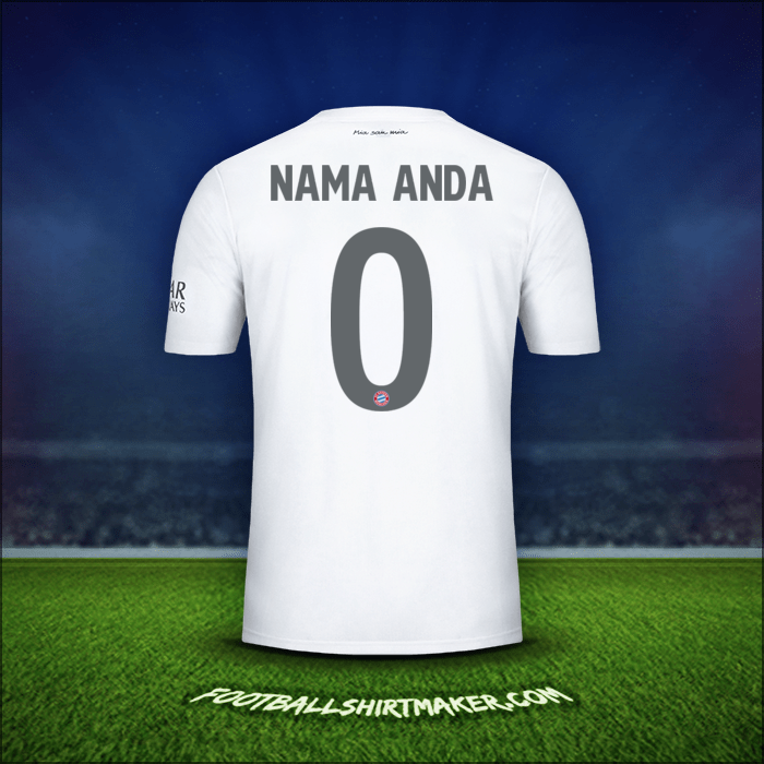 Jersey FC Bayern Munchen Cup 2019/20 Alternatif -  nama anda - 0