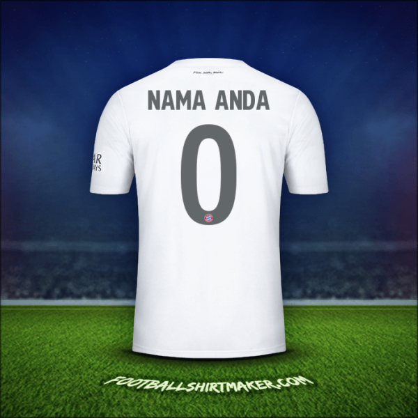 Jersey FC Bayern Munchen Cup 2019/20 Alternatif -  nama anda - 0