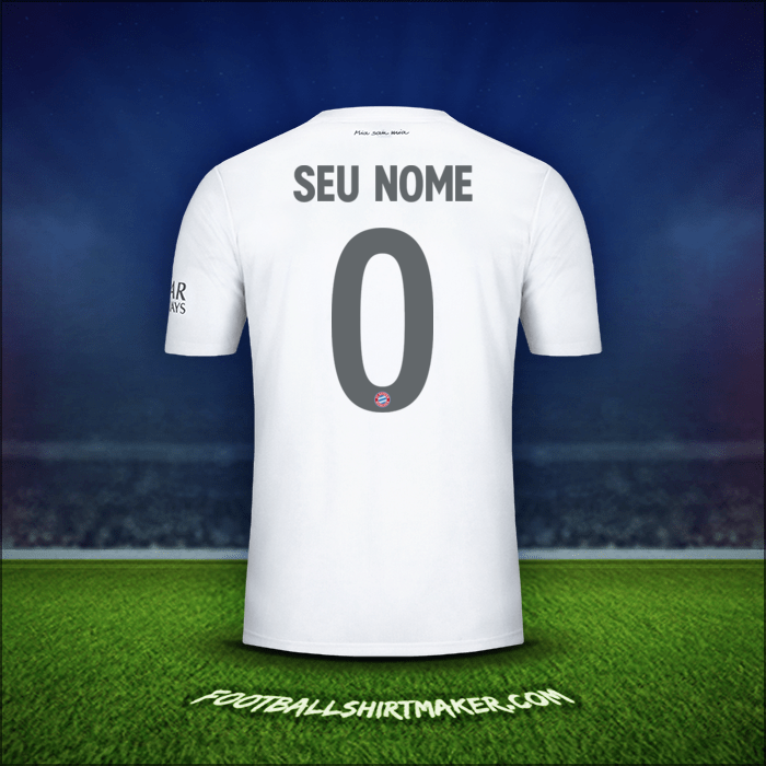 Camisa FC Bayern Munchen Cup 2019/20 Alternativa -  seu nome - 0