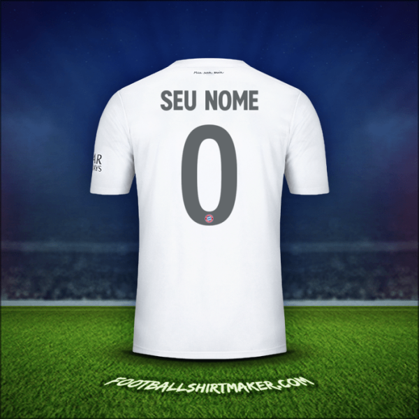 Camisa FC Bayern Munchen Cup 2019/20 Alternativa -  seu nome - 0
