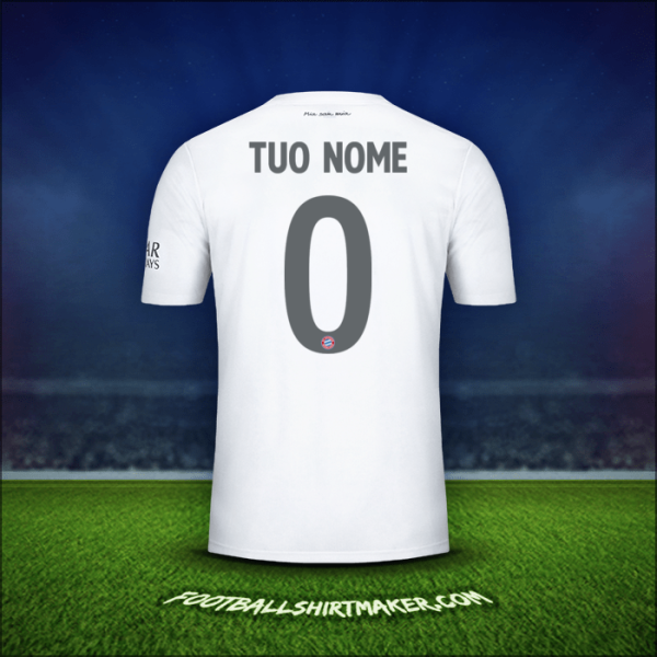 Maglia FC Bayern Munchen Cup 2019/20 Seconda -  tuo nome - 0
