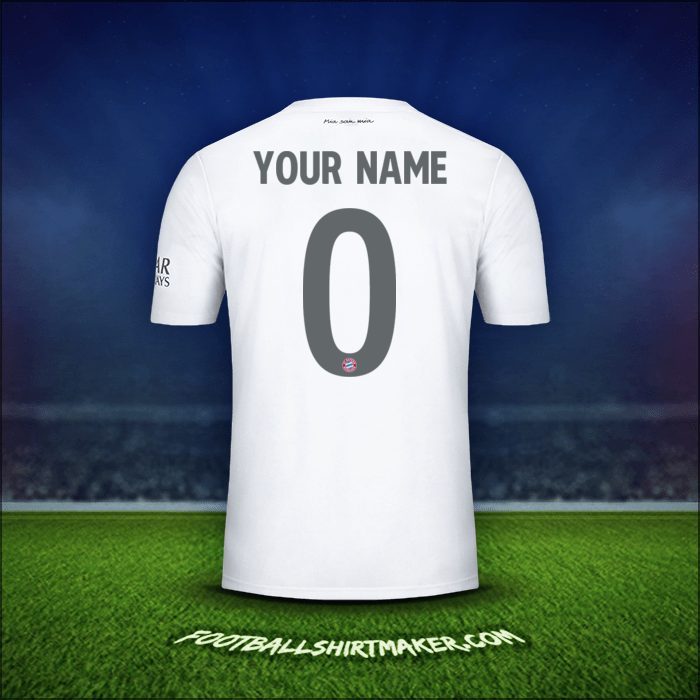 Shirt FC Bayern Munchen Cup 2019/20 Away -  your name - 0