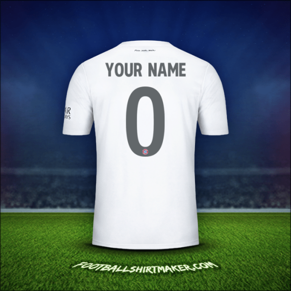 Shirt FC Bayern Munchen Cup 2019/20 Away -  your name - 0