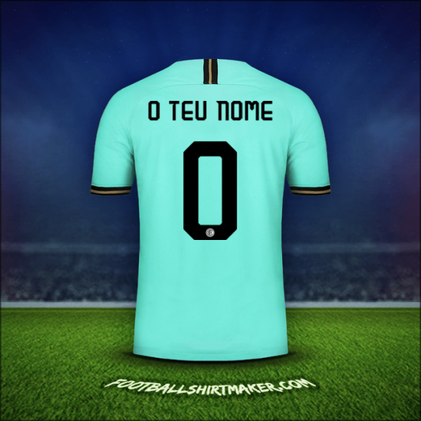Camisola Inter Cup 2019/20 Alternativa -  o teu nome - 0