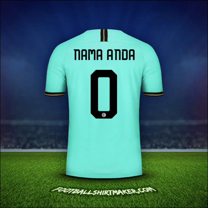 Jersey Inter Cup 2019/20 Alternatif -  nama anda - 0