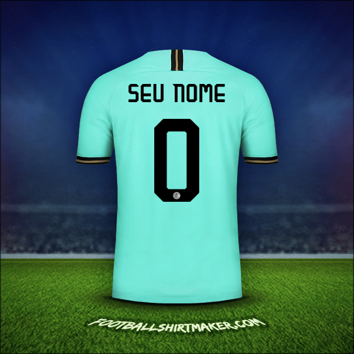 Camisa Inter Cup 2019/20 Alternativa -  seu nome - 0