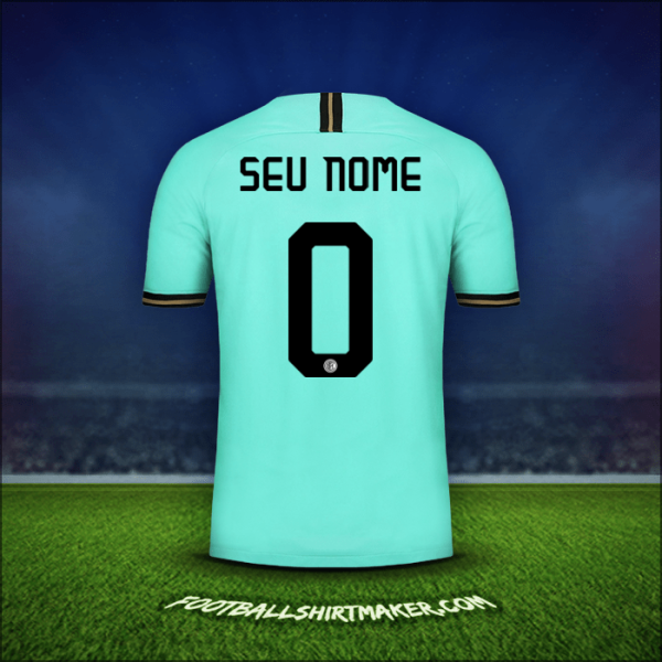 Camisa Inter Cup 2019/20 Alternativa -  seu nome - 0