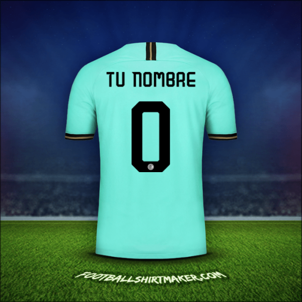 Camiseta Inter Cup 2019/20 Visita -  tu nombre - 0