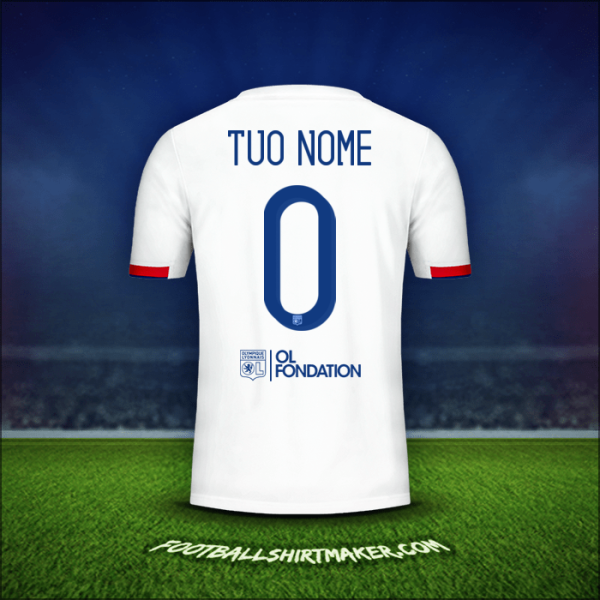 Maglia Olympique Lyon Cup 2019/20 -  tuo nome - 0