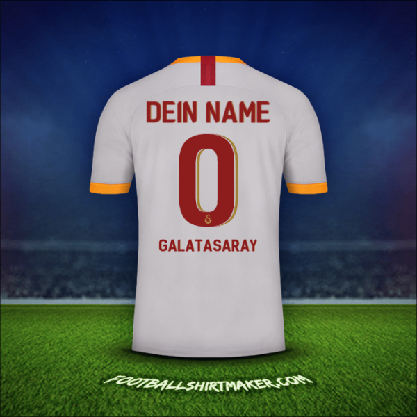 Trikot Galatasaray SK Cup 2019/20 Dritte -  dein name - 0