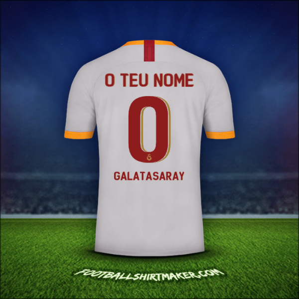 Camisola Galatasaray SK Cup 2019/20 Terceira -  o teu nome - 0