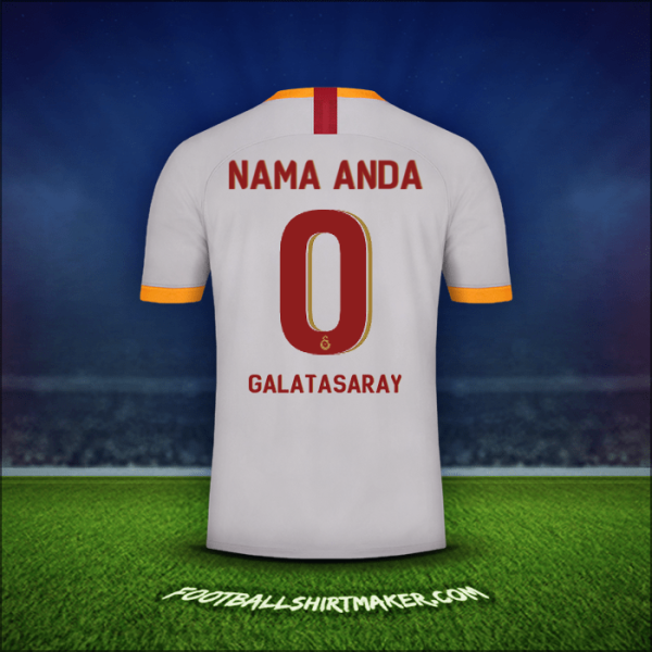 Jersey Galatasaray SK Cup 2019/20 Ketiga -  nama anda - 0