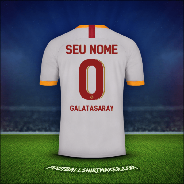 Camisa Galatasaray SK Cup 2019/20 Terceira -  seu nome - 0