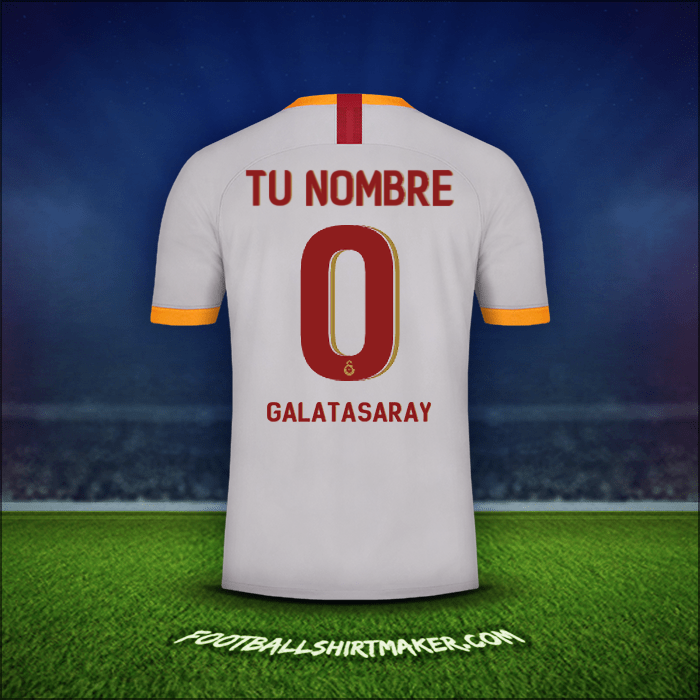 Camiseta Galatasaray SK Cup 2019/20 Tercera -  tu nombre - 0