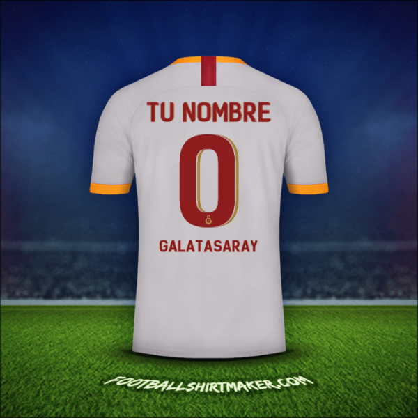 Camiseta Galatasaray SK Cup 2019/20 Tercera -  tu nombre - 0