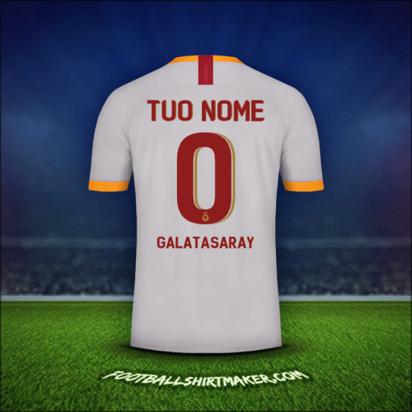 Maglia Galatasaray SK Cup 2019/20 Terza -  tuo nome - 0