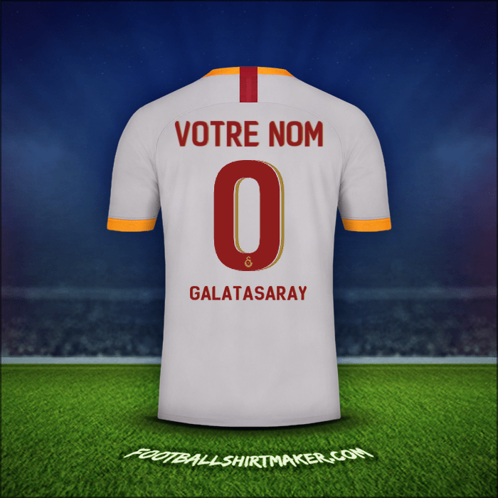 Maillot Galatasaray SK Cup 2019/20 Troisième -  votre nom - 0