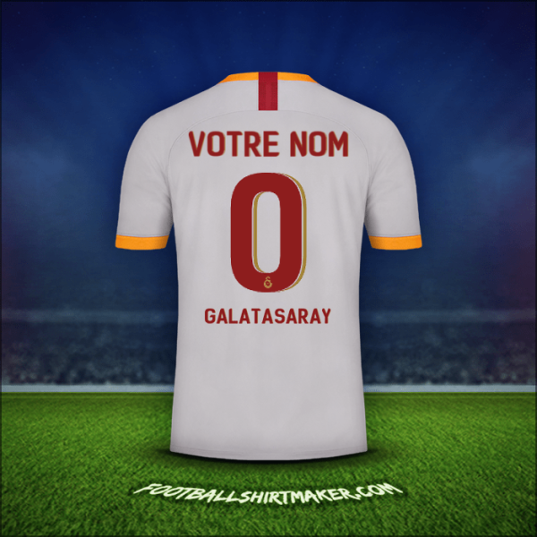 Maillot Galatasaray SK Cup 2019/20 Troisième -  votre nom - 0