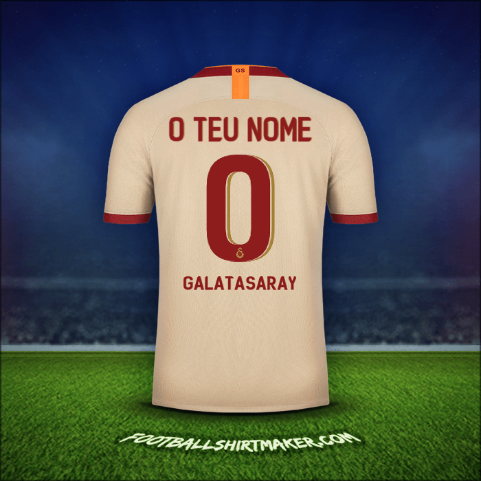 Camisola Galatasaray SK Cup 2019/20 Alternativa -  o teu nome - 0
