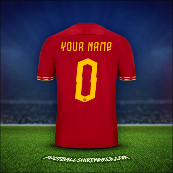 Jersey AS Roma Cup 2019/20 -  your name - 0