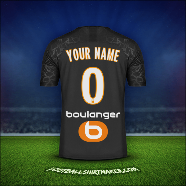 Shirt Olympique de Marseille 2019/20 Third -  your name - 0