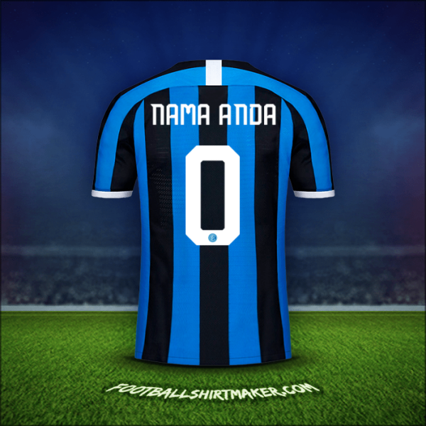 Jersey Inter Cup 2019/20 -  nama anda - 0